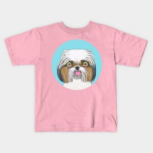 Shih Tzu Dog Kids T-Shirt